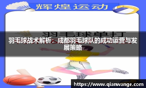羽毛球战术解析：成都羽毛球队的成功运营与发展策略